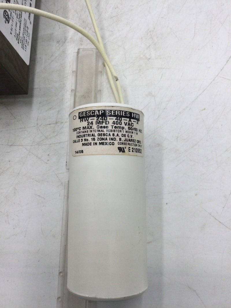 ISB Sola Basic E-871-W-411 400 Watt Metal Halide Ballast with Multiple Voltage Inputs