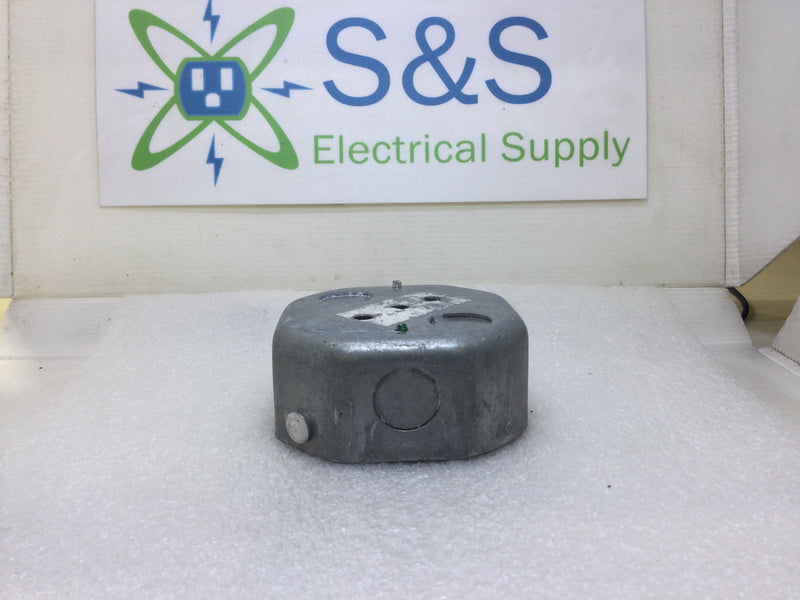 Pass & Seymour 55505 Heavy Duty Ceiling Fan/Fixture Metal Octagon Box