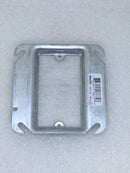 Steel City 52 C 13 1/2" Raised Single Gang Mud Ring for 4" Square Box