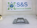 Steel City 52 C 13 1/2" Raised Single Gang Mud Ring for 4" Square Box