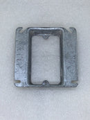 Raco 3/4" Raised 4" Square Single Gang Mud Ring