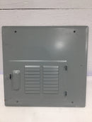 General Electric TLM812FCUDP 8 Space 120/240V Panel/Door Only 12 3/8" x 12 5/8"
