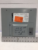 General Electric TLM812FCUDP 8 Space 120/240V Panel/Door Only 12 3/8" x 12 5/8"