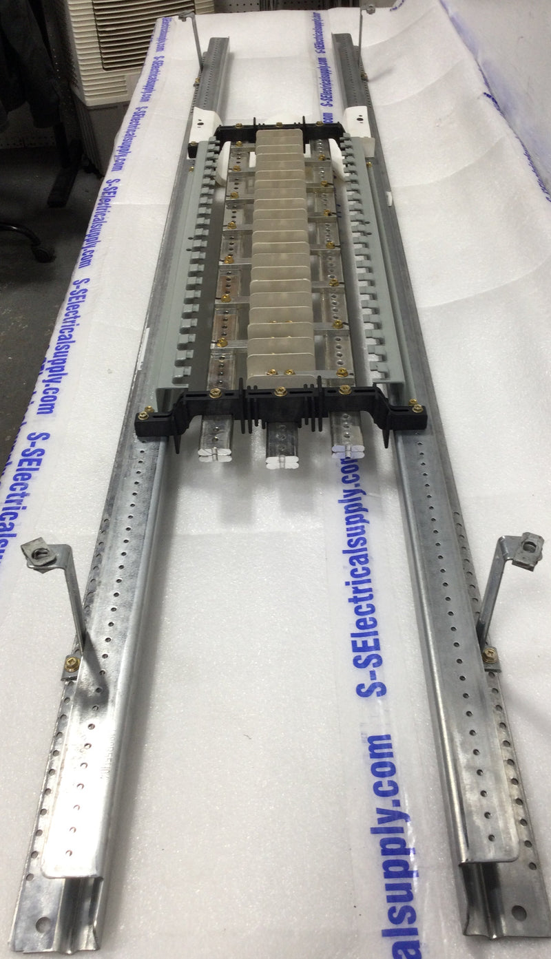 Eaton Pow-R-Line PR1LX 225 Amp 3 Phase 42 Space Load Center Guts Only 12"X 63.5"