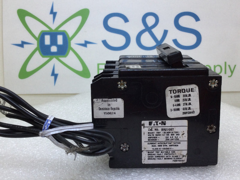 Eaton/Cutler Hammer BR270ST/C270 70 Amp 2 Pole 120/240V Breaker w/Shunt