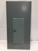 Square D HOMC20UC 20 Space 120/240V Panel/Door Only w/Main 31" x 15 1/2"
