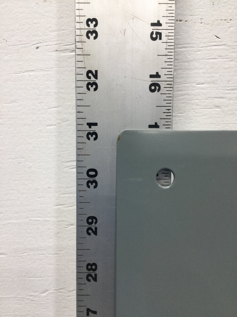 Square D HOMC20UC 20 Space 120/240V Panel/Door Only w/Main 31" x 15 1/2"