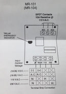 Air Products MR-101/C 10 Amp 24V-120V Multi-Voltage Control Relay