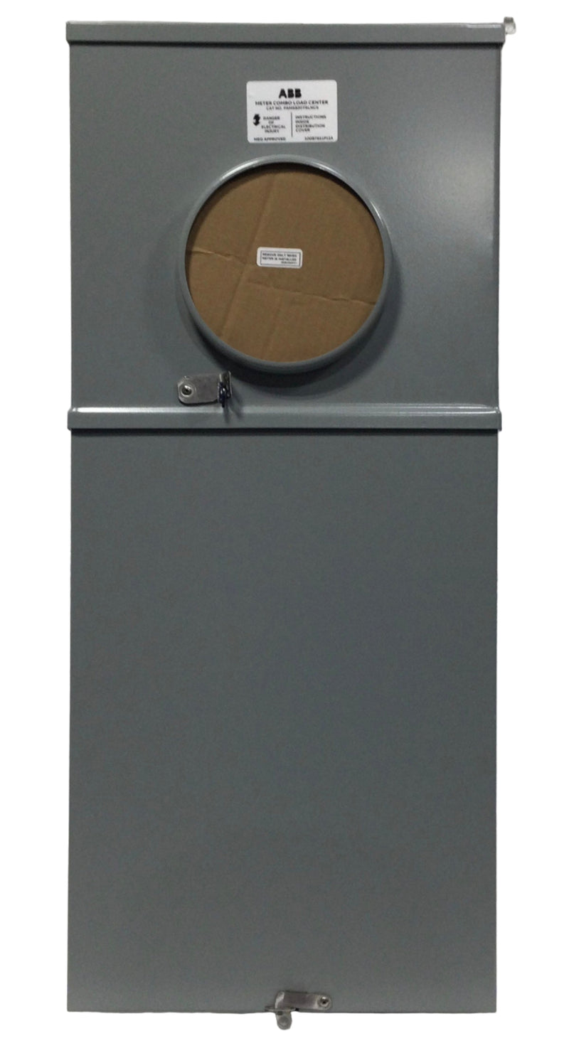 ABB PAMS820TRLNCS 200 Amp 8 Space 1PH 3 Wire 120/240V Meter Socket/Load Center