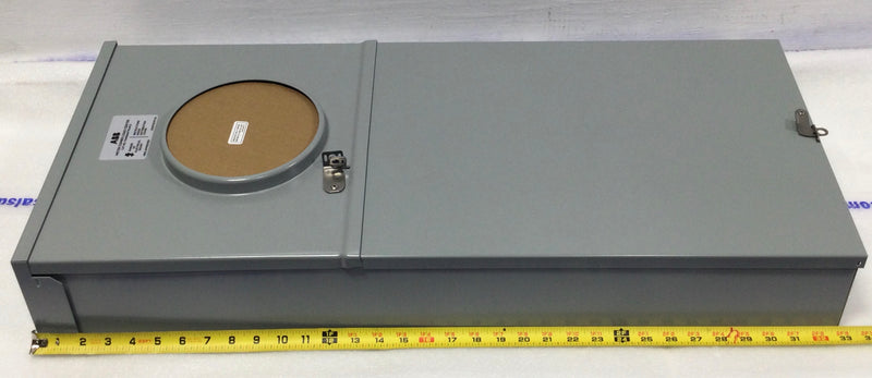 ABB PAMS820TRLNCS 200 Amp 8 Space 1PH 3 Wire 120/240V Meter Socket/Load Center