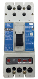 Westinghouse JD3250F 250 Amp 3 Pole 600V Circuit Breaker w/125 Amp Trip JT3125T