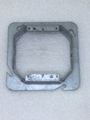 Steel City 4-11/16" Square Electrical Box 5/8" Raised 2 Gang Octagon Shaped Mud Ring