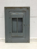 Square D QOC20 125 Amp 20 Space 120/240V Cover/Door Only 18 1/2" x 12 5/8"