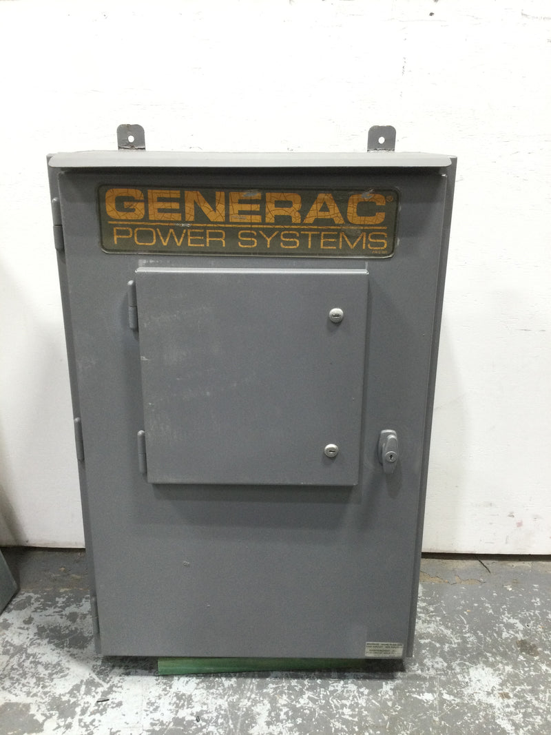 Generac Type GTS01W-2A2LDNCN 100 Amp, 480V Transfer switch