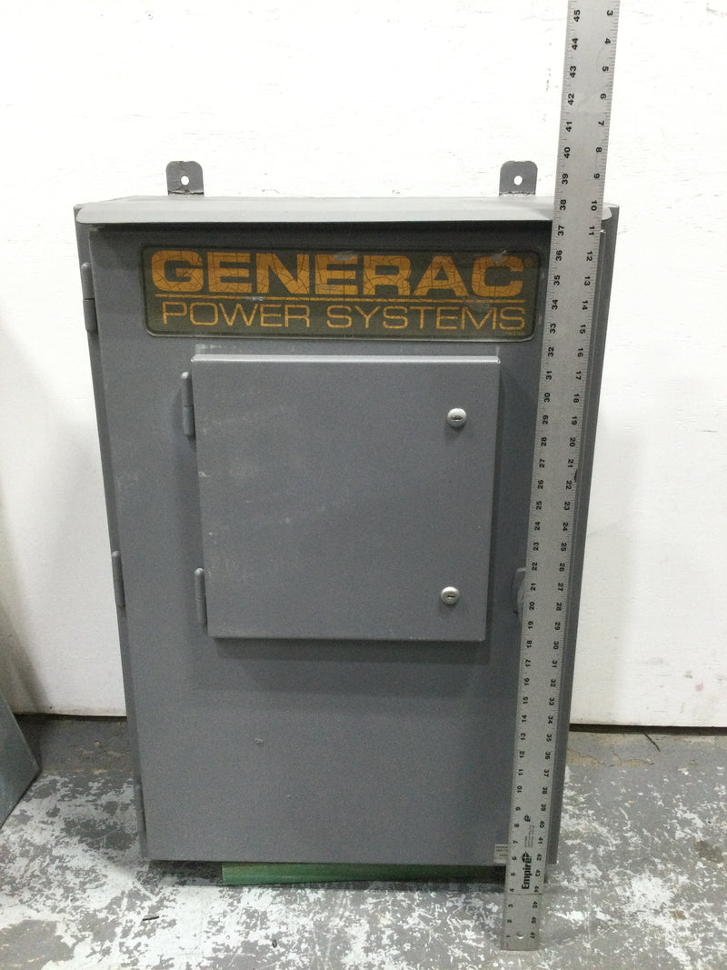 Generac Type GTS01W-2A2LDNCN 100 Amp, 480V Transfer switch