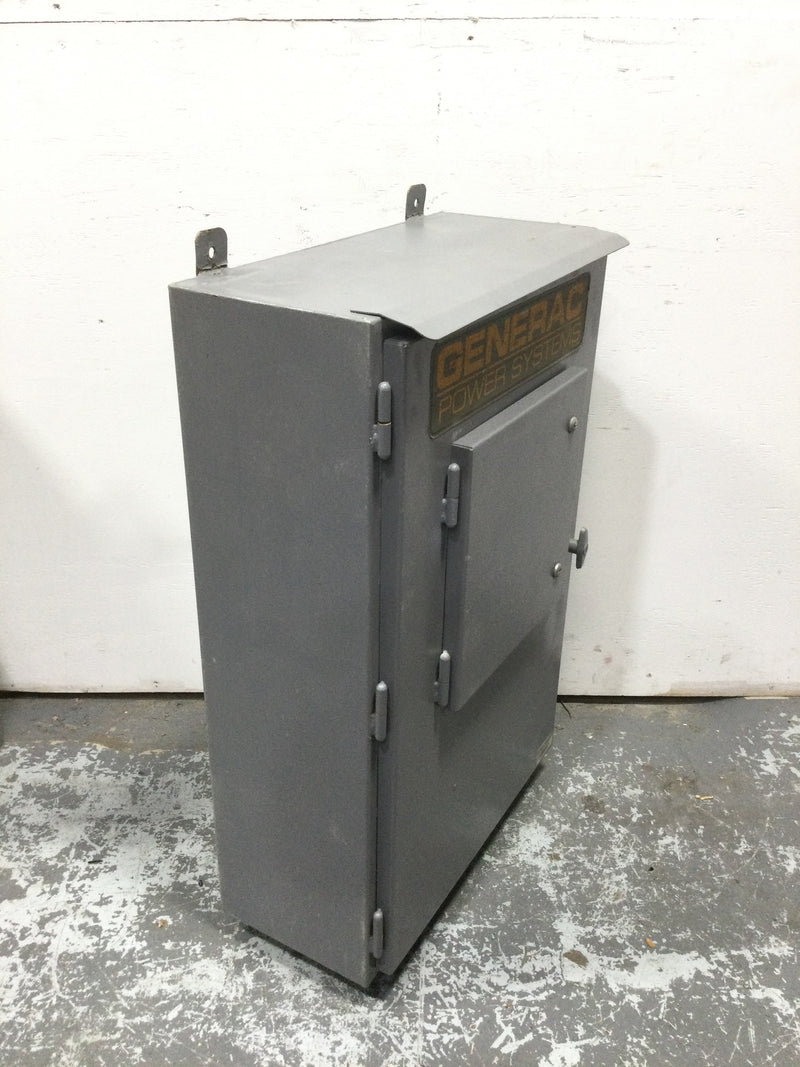 Generac Type GTS01W-2A2LDNCN 100 Amp, 480V Transfer switch