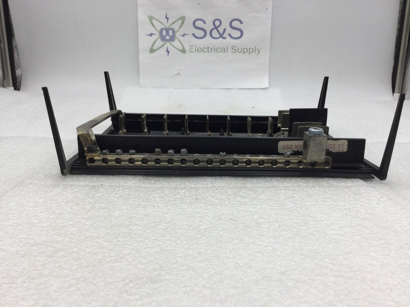 Siemens G1624ML1125 125 Amp 16 Space 120/240V Guts Only 9" x 12"