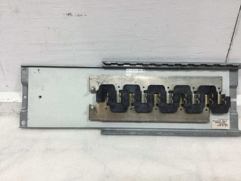 Eaton/Challenger CB202040 200 Amp 10 Space/40 Circuit 120/240VAC Load Center Guts Only 6" X 17.5"