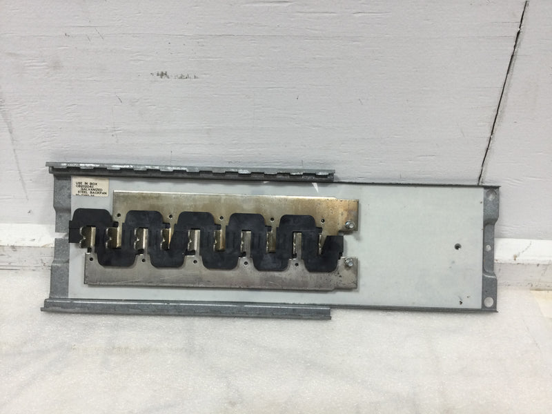 Eaton/Challenger CB202040 200 Amp 10 Space/40 Circuit 120/240VAC Load Center Guts Only 6" X 17.5"