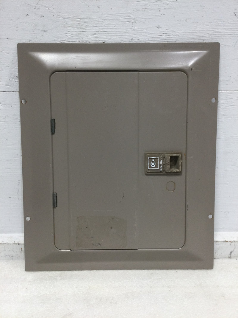 Eaton/Cutler Hammer 125 Amp 16 Space 120/240V Panel/Door Only 16 3/4" x 14 3/8"