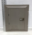 Eaton/Cutler Hammer 125 Amp 16 Space 120/240V Panel/Door Only 16 3/4" x 14 3/8"