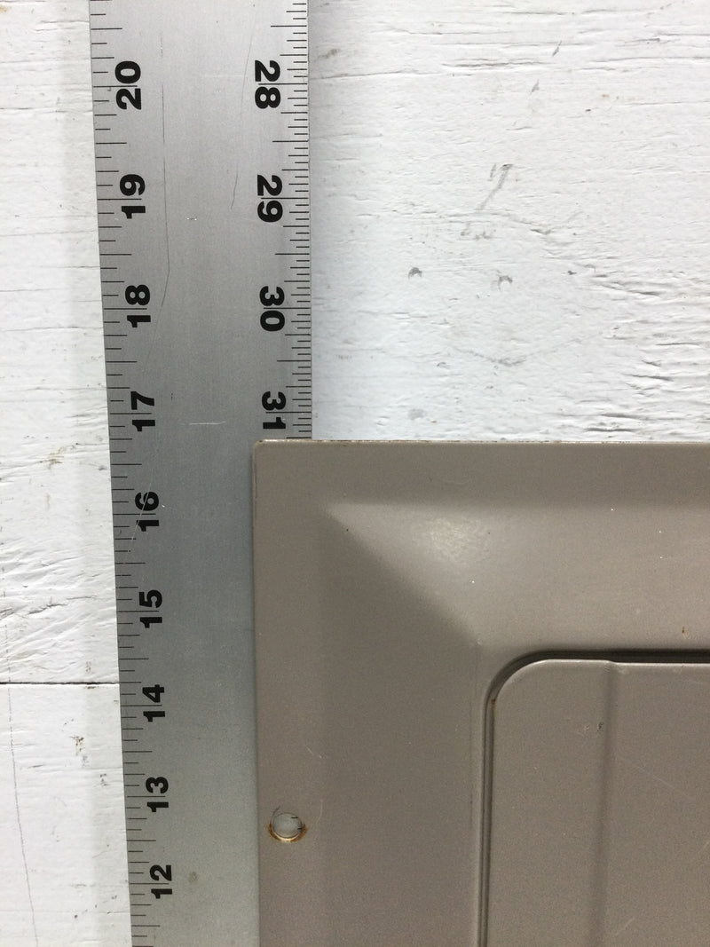 Eaton/Cutler Hammer 125 Amp 16 Space 120/240V Panel/Door Only 16 3/4" x 14 3/8"