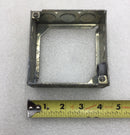 Orbit 1 1/2" Extension Ring for 4" Square Industrial Box w/ 1/2" Knockouts
