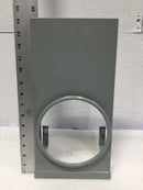 Nema 3R Meter Socket Cover Only w/Back Brackets 14 1/4" x 7 1/4"