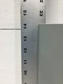 Nema 3R Meter Socket Cover Only w/Back Brackets 14 1/4" x 7 1/4"