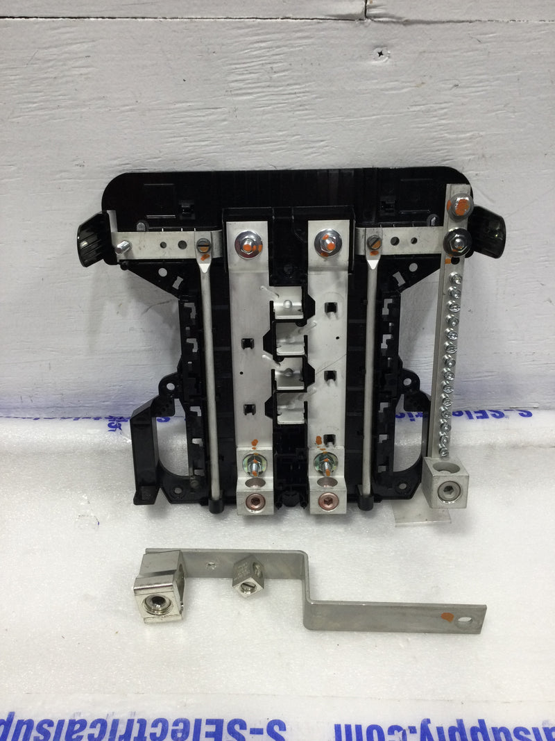 ABB PAMS815TRLNCS 150 Amp 8 Space 120/240 VAC Load Center Guts Only 10" X 10"