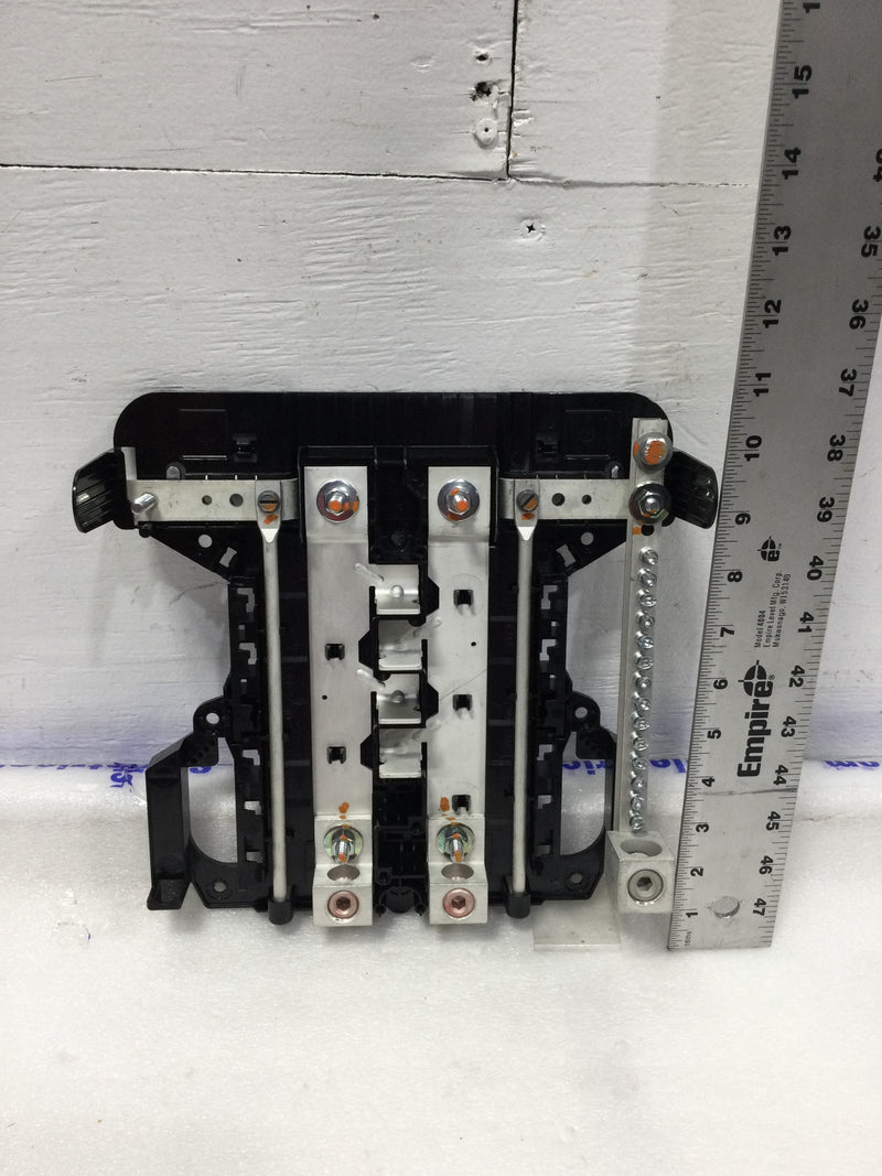 ABB PAMS815TRLNCS 150 Amp 8 Space 120/240 VAC Load Center Guts Only 10" X 10"