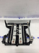 ABB PAMS815TRLNCS 150 Amp 8 Space 120/240 VAC Load Center Guts Only 10" X 10"