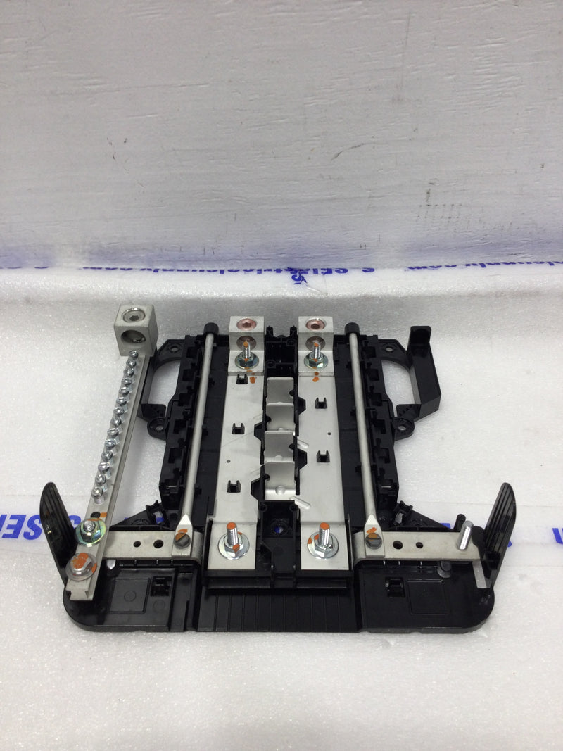 ABB PAMS815TRLNCS 150 Amp 8 Space 120/240 VAC Load Center Guts Only 10" X 10"