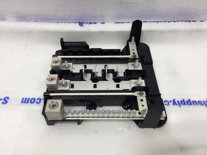 ABB PAMS815TRLNCS 150 Amp 8 Space 120/240 VAC Load Center Guts Only 10" X 10"