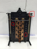 Siemens 150 Amp 20 Space 120/240V Copper Load Center Guts Only 9" x 15" - Flaw