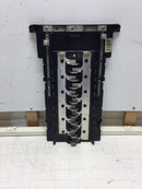 Square D HOM24L125TC 125 Amp 24 Space 120/240 VAC Load Center Guts Only 9" X 16"