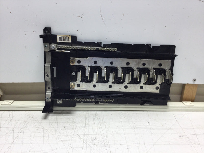 Square D HOM24L125TC 125 Amp 24 Space 120/240 VAC Load Center Guts Only 9" X 16"