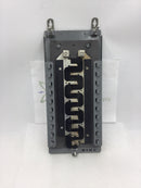 Sylvania SL12(20-24)C 125 Amp 10 Space/24 Circuit 120/240 VAC Load Center Guts Only 7" X 15"