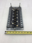 Sylvania SL12(20-24)C 125 Amp 10 Space/24 Circuit 120/240 VAC Load Center Guts Only 7" X 15"