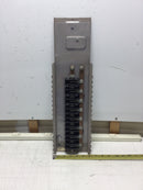 Eaton CH32B150J 150 Amp 32 Space 120/240 VAC Load Center Guts Only 6" X 21"