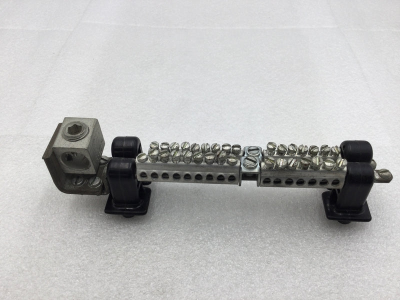 Zinsco 32 Position Isolated Neutral/Grounding Bar Kit w/300 MCM AWG Neutral Lug