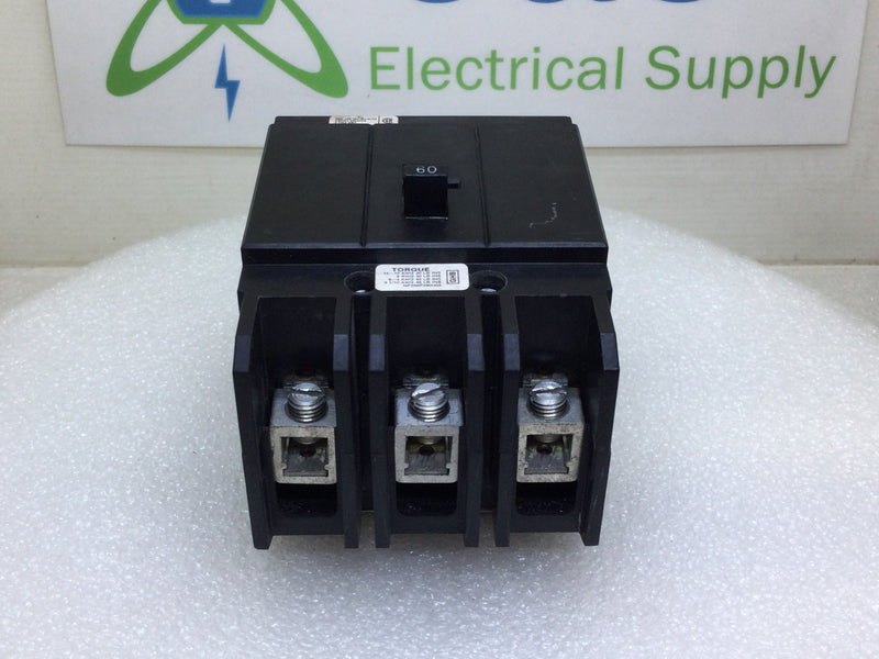 Westinghouse GHB3060 60 Amp 3 Pole 480V 10k Circuit Breaker