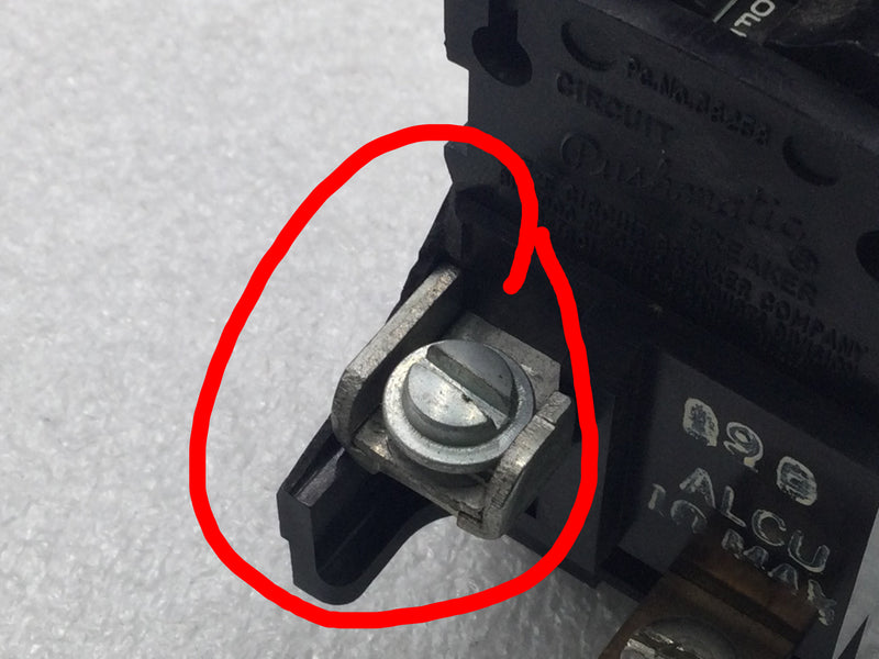 ITE/Pushmatic/Bulldog P215/31215 15 Amp 2 Pole 240V Breaker - Cosmetic Flaw