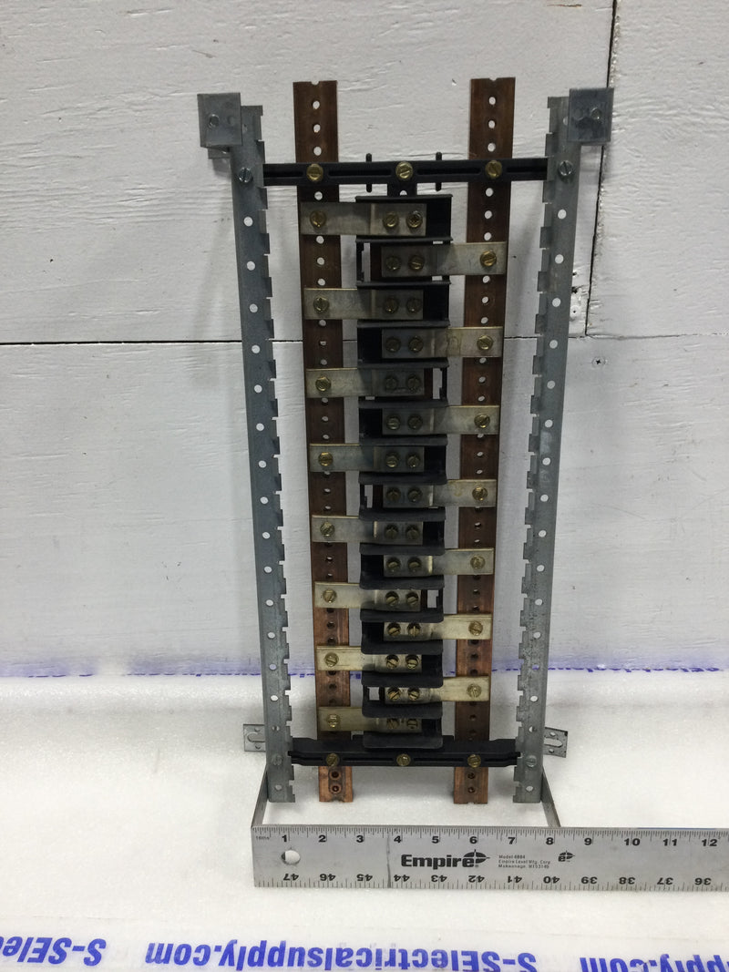 Eaton Pow-R-Line PR1LA 200 Amp 30 Space 120/240 VAC Load Center Guts Only 8"X20"