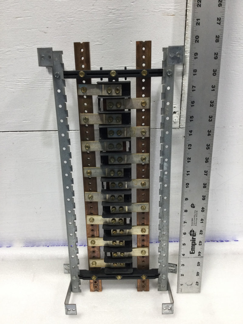 Eaton Pow-R-Line PR1LA 200 Amp 30 Space 120/240 VAC Load Center Guts Only 8"X20"