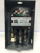 Cutler Hammer A10DG0 45 Amp NEMA Size 2 240V Magnetic Starter