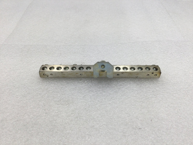Challenger 16 Position 4-14 AWG Grounding Bar for M112-24 Load Center 1/2" X 6"