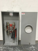 Milbank Series U-400 400 Amp 1 Phase 600V Meter Socket 34 1/2" x 17 3/4"