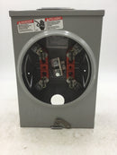 Milbank U8435-XL-TG-HSP 125 Amp 4 Terminal 1 Phase 1 Position Ringless Meter Socket (New Open Box)