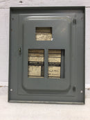 General Electric TLM812St/Ft Load Center Cover/Door Only With Main 8/16 Space Mod 1 125 Amp 120/240v 1 Phase 3 Wire 13 1/2" x 10 1/2"